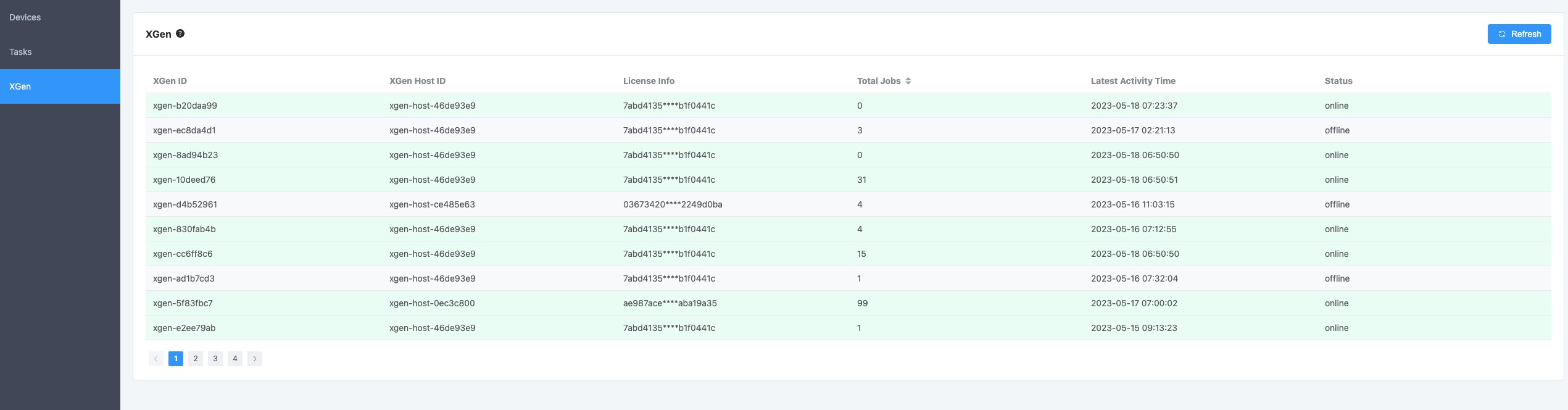 XGen Page